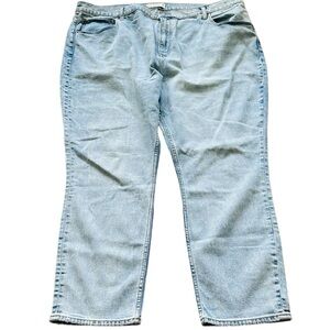 Abercrombie & Fitch Curve Love Jeans Women 22W short Ultra High Rise Straight